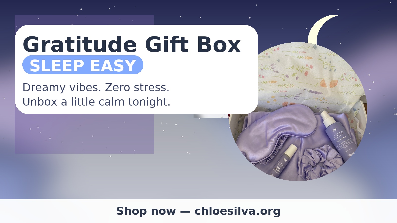 Gratitude Gift Box - Sleep Easy